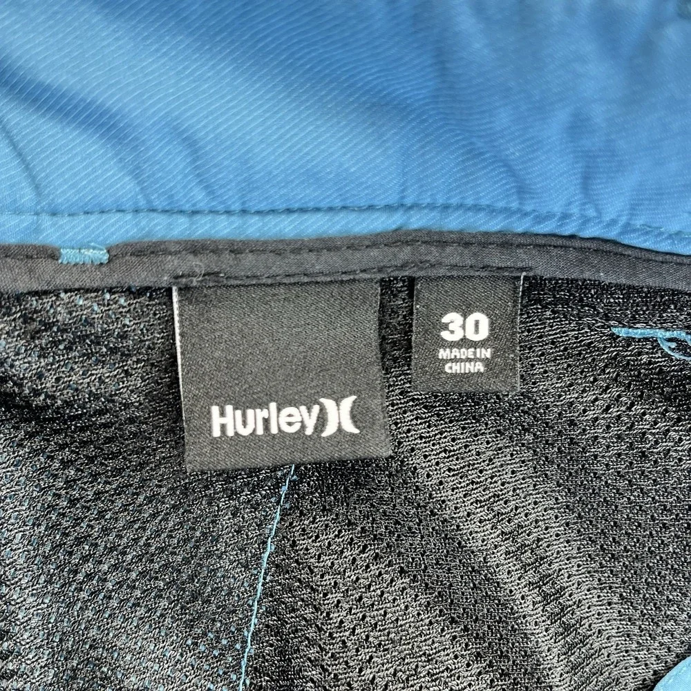 Nike Dri-Fit Hurley performance golf Men (30) outdoor Sports Blue dress shorts‎